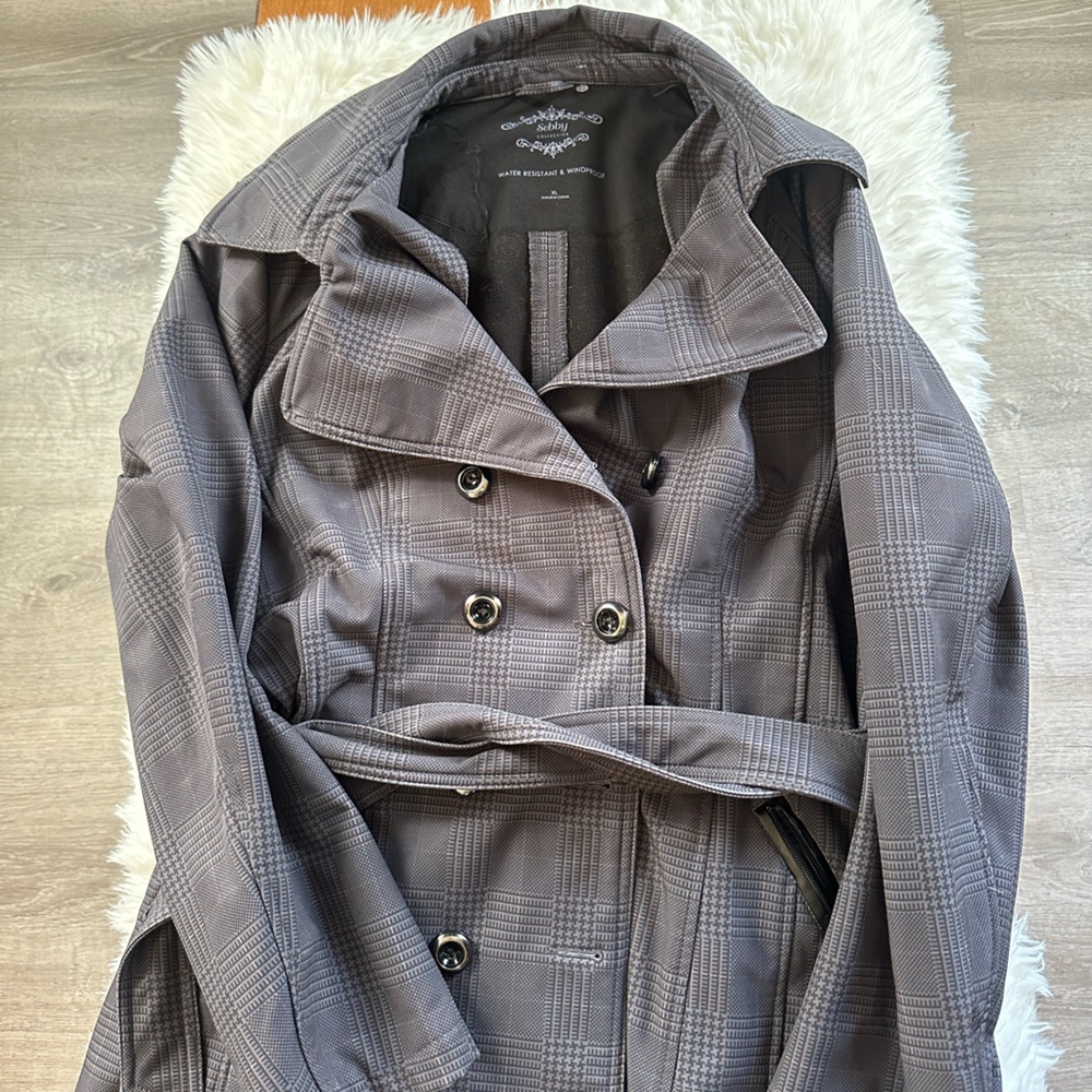 Gray Trench Coat